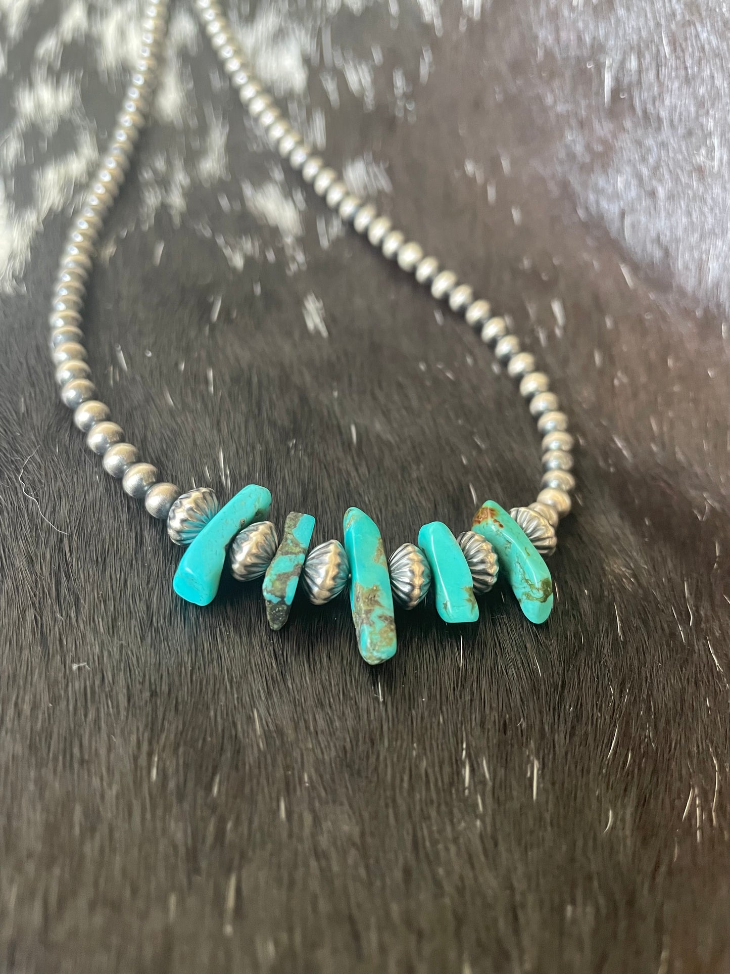 Turquoise Cluster Choker