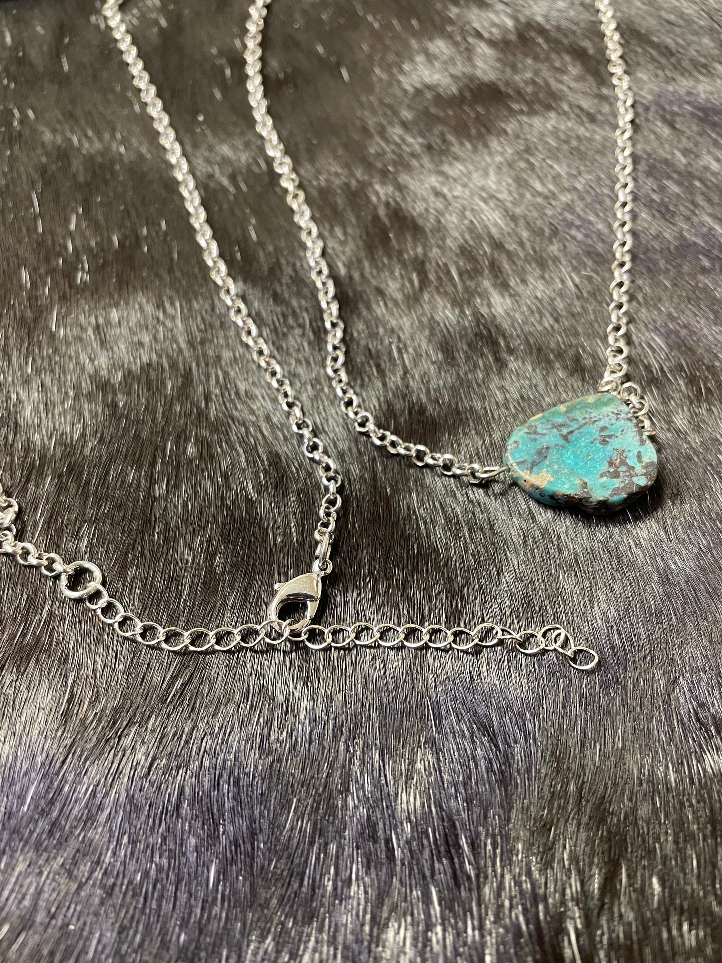 Authentic Slab Turquoise Necklace